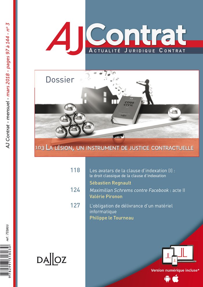 Mais qu’est-ce que « soumettre », au sens de l’article L. 442-6, I, 2° du code de commerce ?  - Club des métiers du Droit